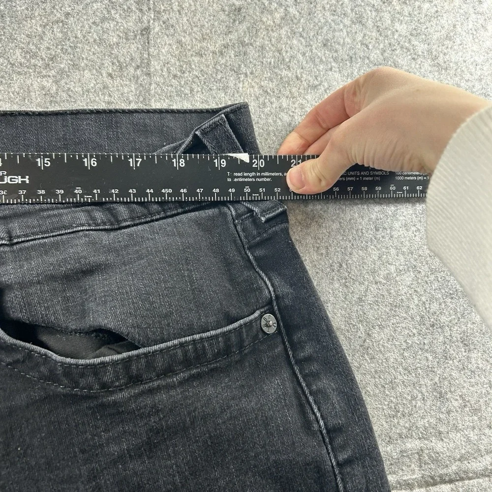 True Religion Gino Slim No Flap Jeans 40x33 Body Rinse Black Streetwear Edgy